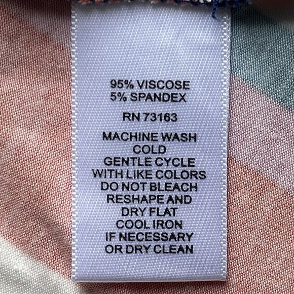 Cupio Colorful Multicolored Striped Sleeveless Mini Dress With Pockets Petite L - Picture 7 of 8